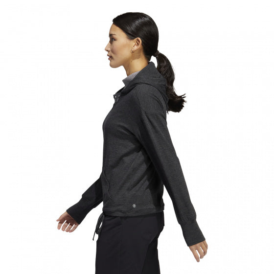golftrui Essentials dames polyester zwart maat L
