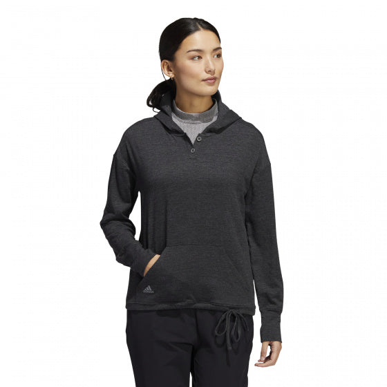 golftrui Essentials dames polyester zwart maat S