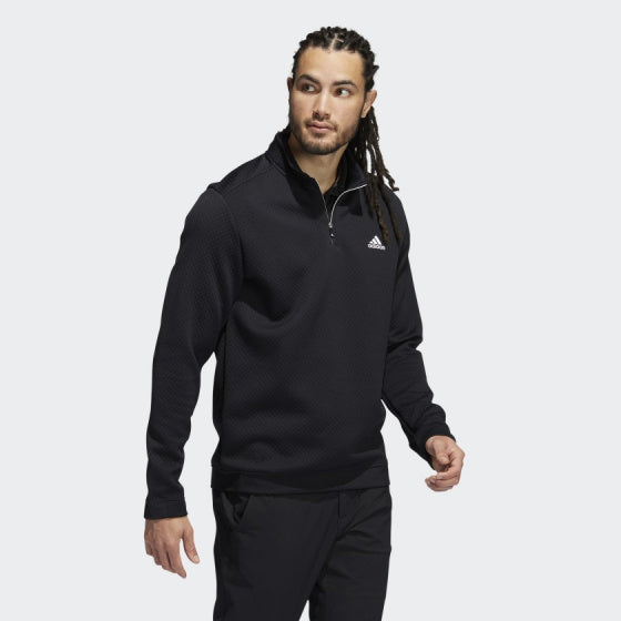golftrui Primegreen heren polyester zwart maat L