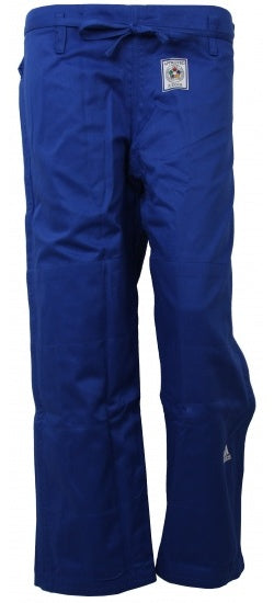 Adidas Judobroek unisex blauw maat 155