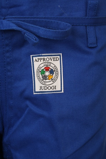 Adidas Judobroek unisex blauw maat 155