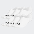 Adidas No show golfsokken 6 paar heren wit maat 43-47