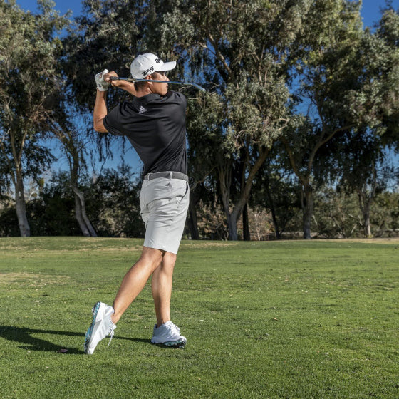Adidas Performance golf polo zwart maat M