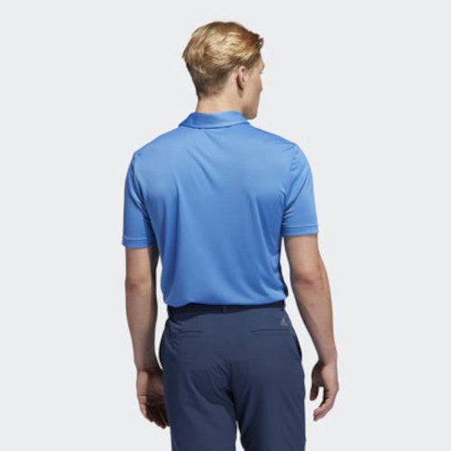 golfpolo Primegreen heren polyester lichtblauw maat XS