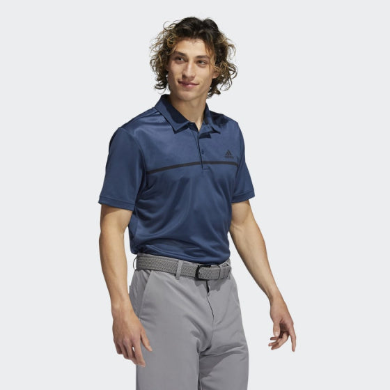 golfpolo Primegreen heren polyester navy maat L