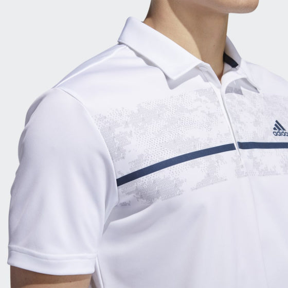 golfpolo Primegreen heren polyester wit maat XL