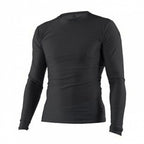 shirt rashguard Closefit lange mouw heren zwart mt XS