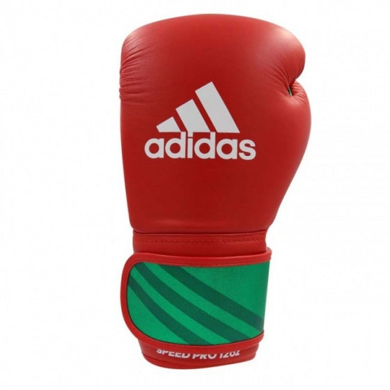 Speed Pro bokshandschoenen rood/groen maat 16 oz