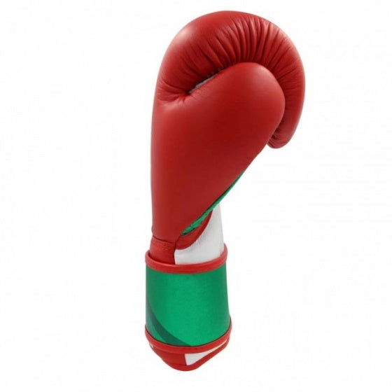 Speed Pro bokshandschoenen rood/groen maat 16 oz