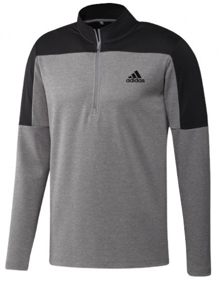 sweatshirt 1/4 Zip Lightweight polyester grijs maat XL