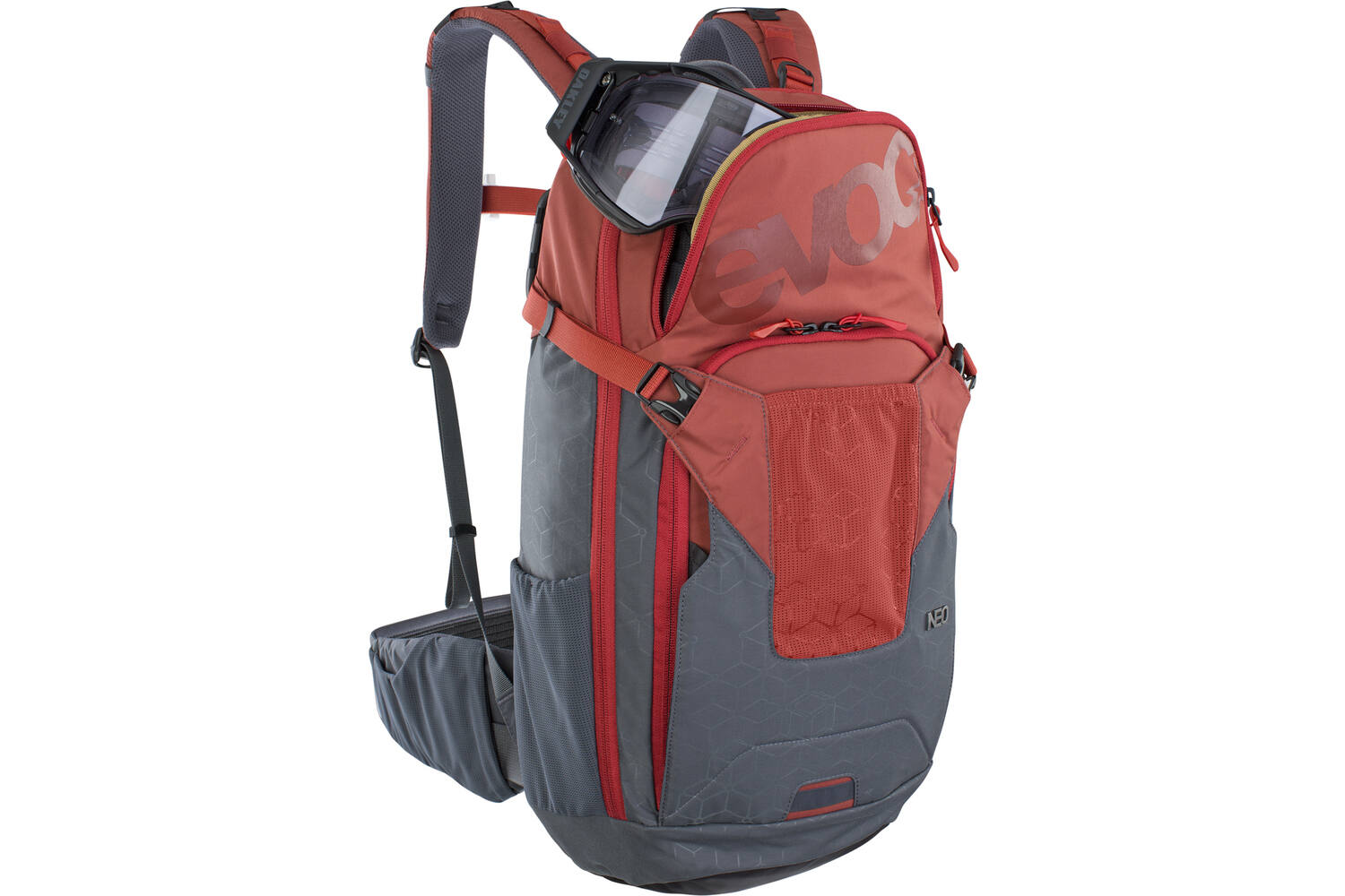 Evoc - neo chili red carbon grey l/xl 16l