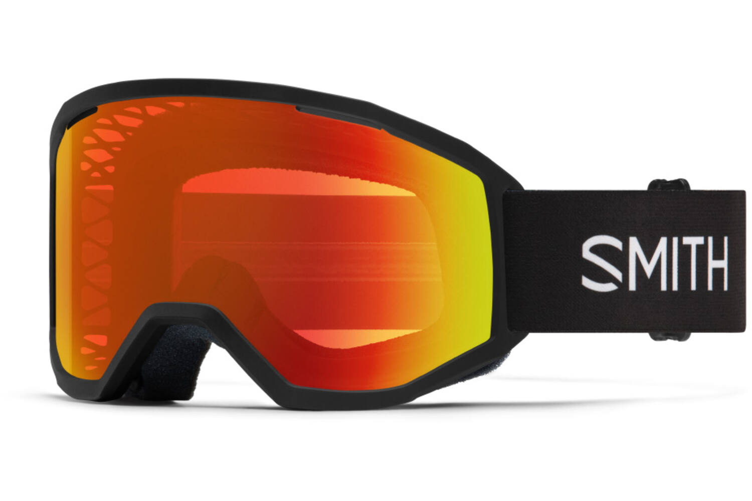Smith Loam goggle mtb black / lens red mirror antifog