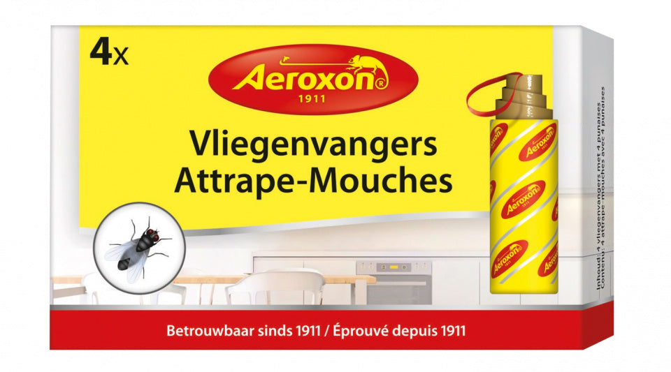 Aeroxon vliegenklevers a 4 stuks