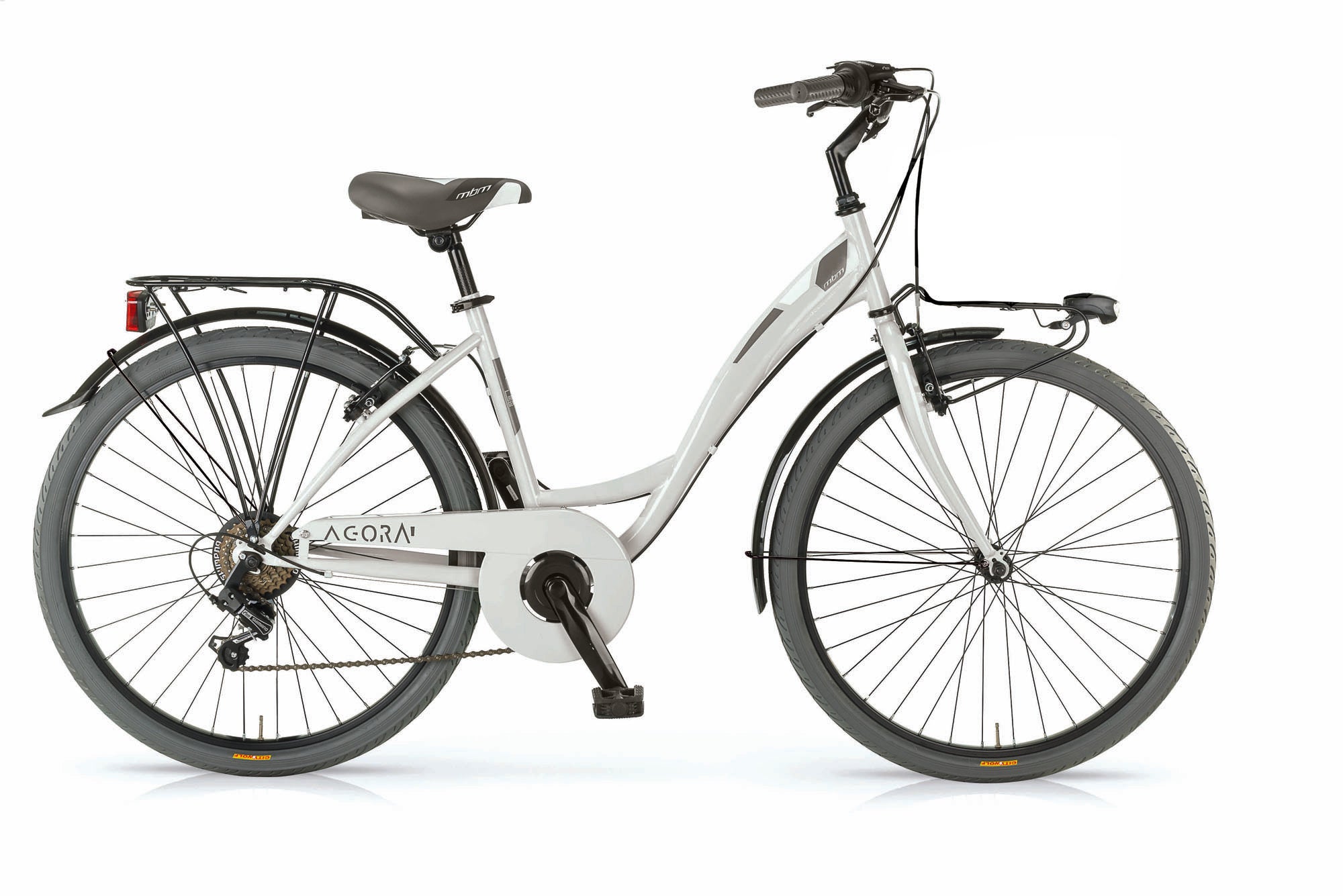 MBM Agora 43 cm 6 sp ivoor wit