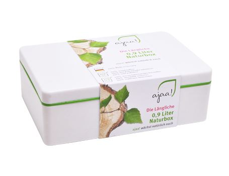 Ajaa Lunch box Natur lime middel