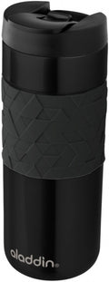 thermosfles Leak-Lock Easy-Grip 470 ml RVS zwart