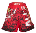 fightshort MMA unisex rood maat 34