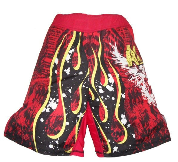fightshort MMA unisex rood maat 30