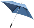 All square Paraplu handopening 94 cm polyester lichtblauw