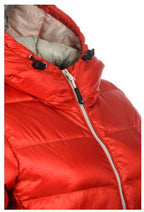 donsjas Atsana dames nylon/dons rood/grijs maat 4XL