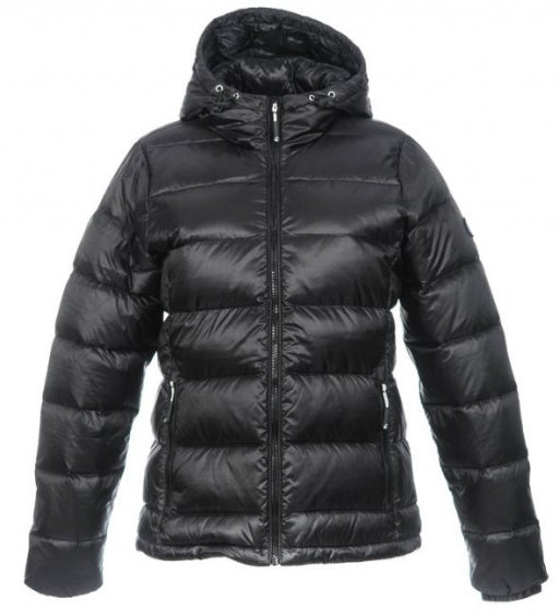 donsjas Atsana dames nylon/dons zwart maat XS
