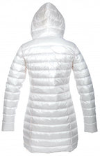 donsjas Minsk dames nylon wit/roze maat L