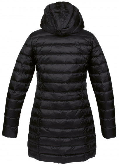 donsjas Minsk dames nylon zwart/goud maat XL