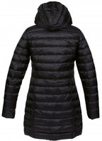 donsjas Minsk dames nylon zwart/goud maat XL