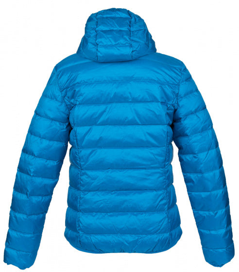 donsjas Belfast dames nylon blauw/zwart maat S