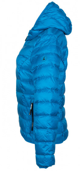 donsjas Belfast dames nylon blauw/zwart maat 3XL