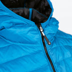 donsjas Belfast dames nylon blauw/zwart maat XS