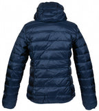 donsjas Belfast dames nylon donkerblauw/roze maat 4XL