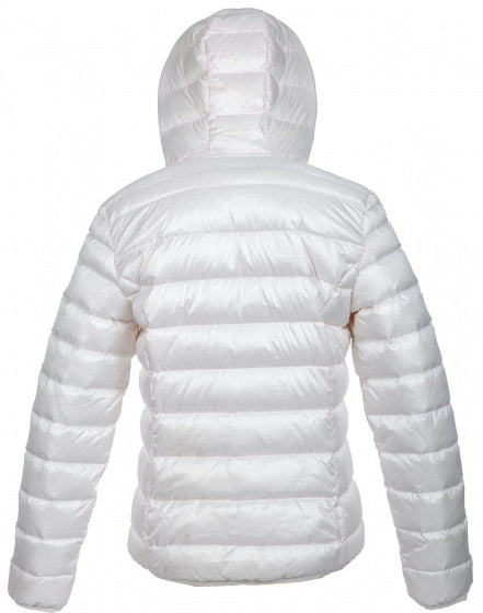 donsjas Belfast dames nylon wit/roze maat XS