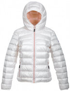 donsjas Belfast dames nylon wit/roze maat XL