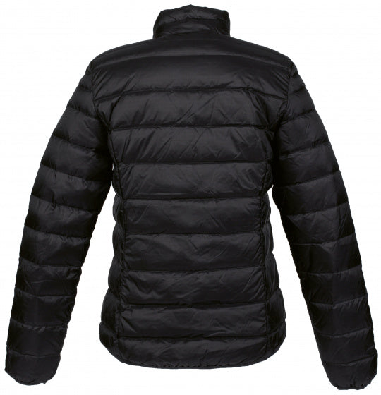 Alvivo Outdoorjack Helsinki dames dons/nylon zwart maat XXL
