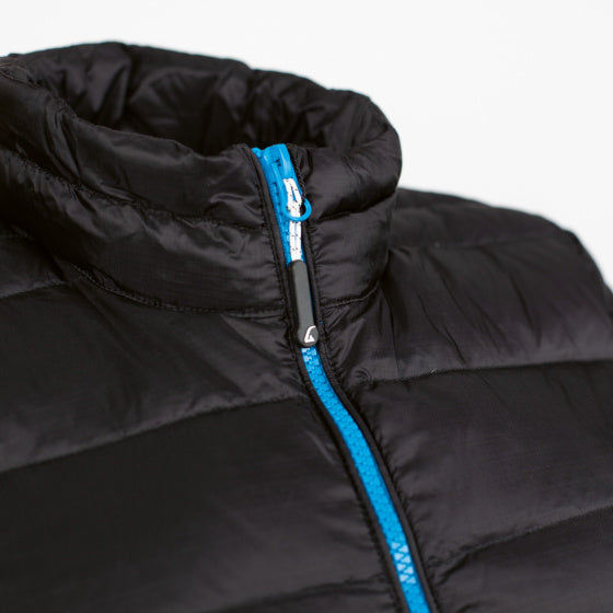 Alvivo Outdoorjack Helsinki dames dons/nylon zwart maat XXL