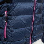 Alvivo Outdoorjack Helsinki dames nylon/dons navy maat 3XL