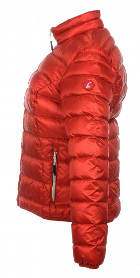 outdoorjack Helsinki dames nylon/dons rood maat 4XL