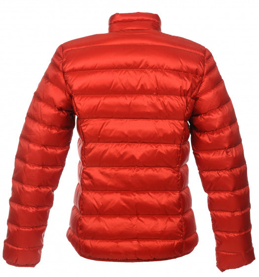 outdoorjack Helsinki dames nylon/dons rood maat M