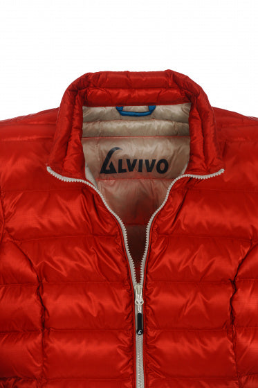 outdoorjack Helsinki dames nylon/dons rood maat M