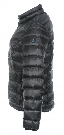 Alvivo Outdoorjack Helsinki dames nylon/dons zwart maat 4XL