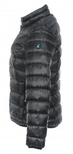 Alvivo Outdoorjack Helsinki dames nylon dons zwart maat XS
