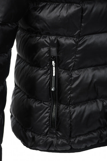 Alvivo Outdoorjack Helsinki dames nylon dons zwart maat 3XL