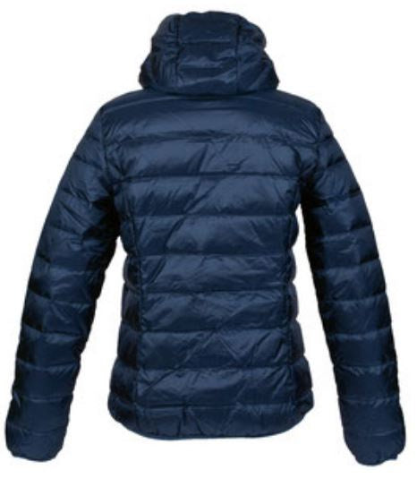 outdoorjas Aberdeen dames nylon blauw/roze maat S