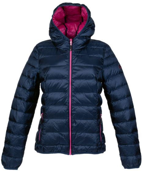 Alvivo Outdoorjas Aberdeen dames nylon blauw/roze maat XS