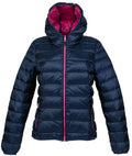 Alvivo Outdoorjas Aberdeen dames nylon blauw/roze maat XS
