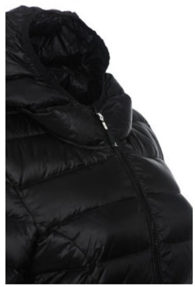 outdoorjas Aberdeen dames nylon zwart maat XS