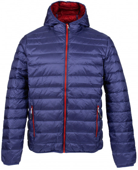 outdoorjas Dublin heren nylon/dons blauw maat XXL