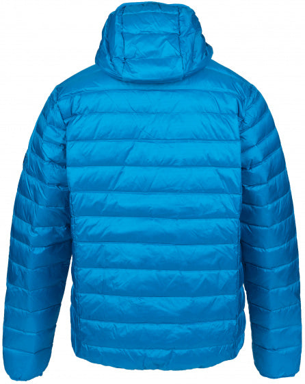 outdoorjas Dublin heren nylon/dons lichtblauw maat 3XL