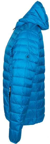outdoorjas Dublin heren nylon/dons lichtblauw maat S